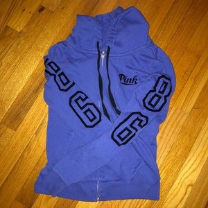 PINK Zip-up Sweatshirt